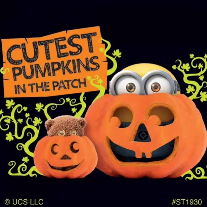 Minions Halloween Stickers