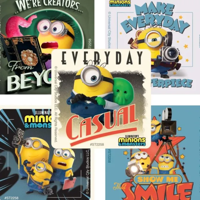 Minions & Monsters Stickers