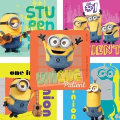Minions Patient Stickers