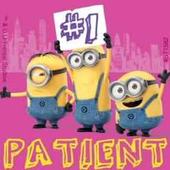 Minions Patient Stickers