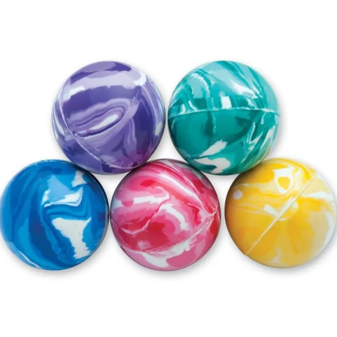 31mm Colorful Swirl Bouncing Balls