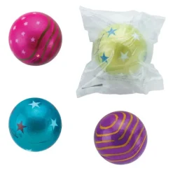 50mm Giant Metallic Star Bouncing Balls
