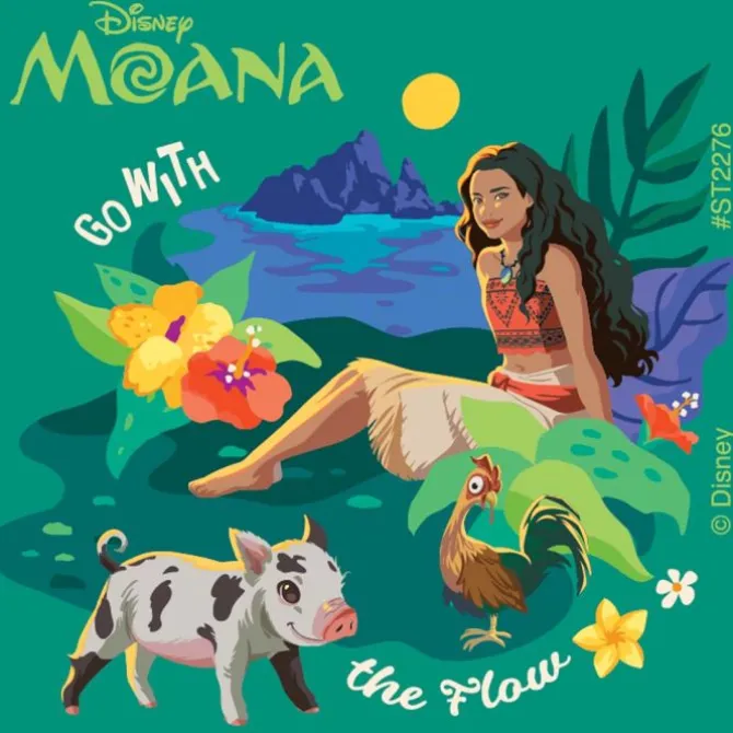Moana Live Action Stickers