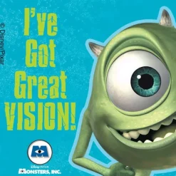 Monsters, Inc. Eye Stickers