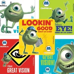 Monsters, Inc. Eye Stickers