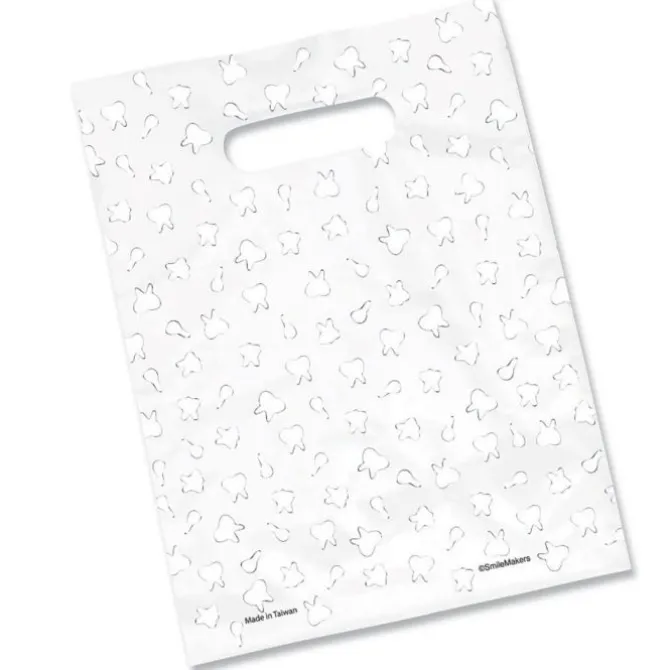 Multi Teeth Scatter Print Bag