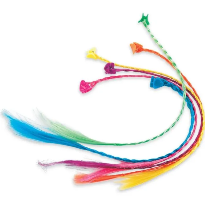 Neon Hair Braids