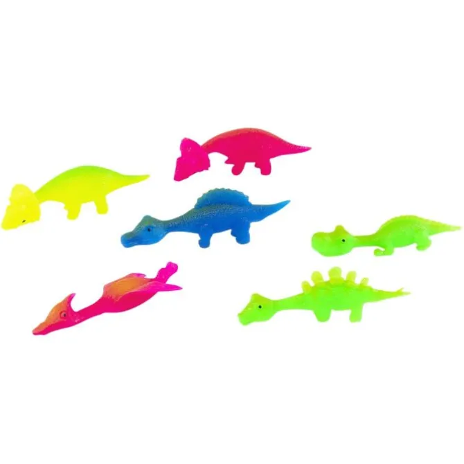 Neon Stretchy Flying Dinos