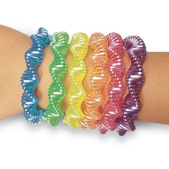 Neon Twist Coil Bracelets