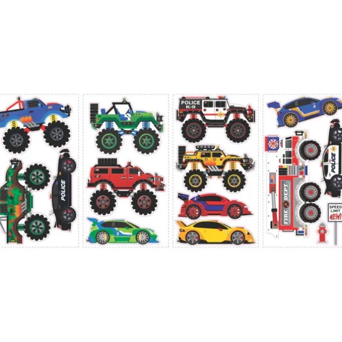 New Speed Limit - Trucks Wall Decals