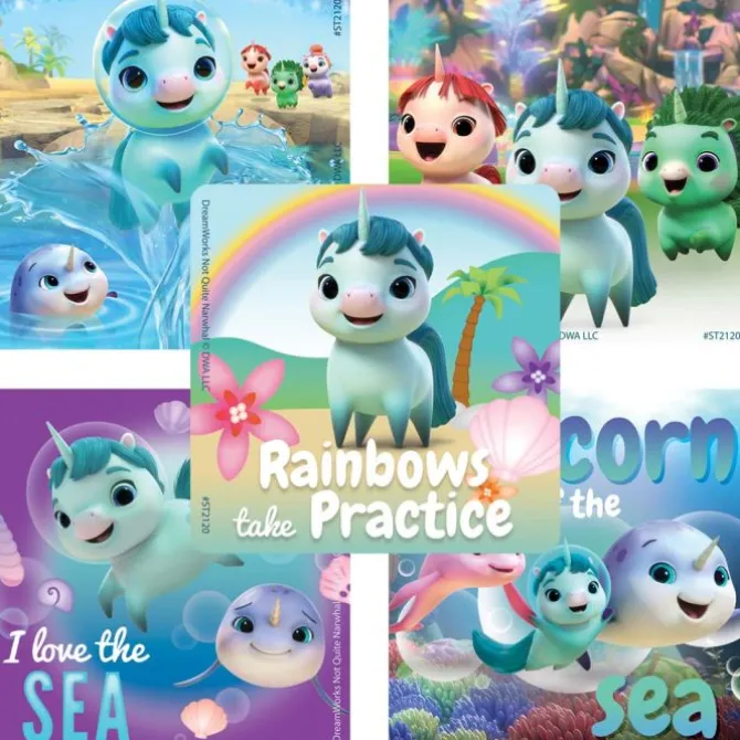 Not Quite Narwhal Stickers