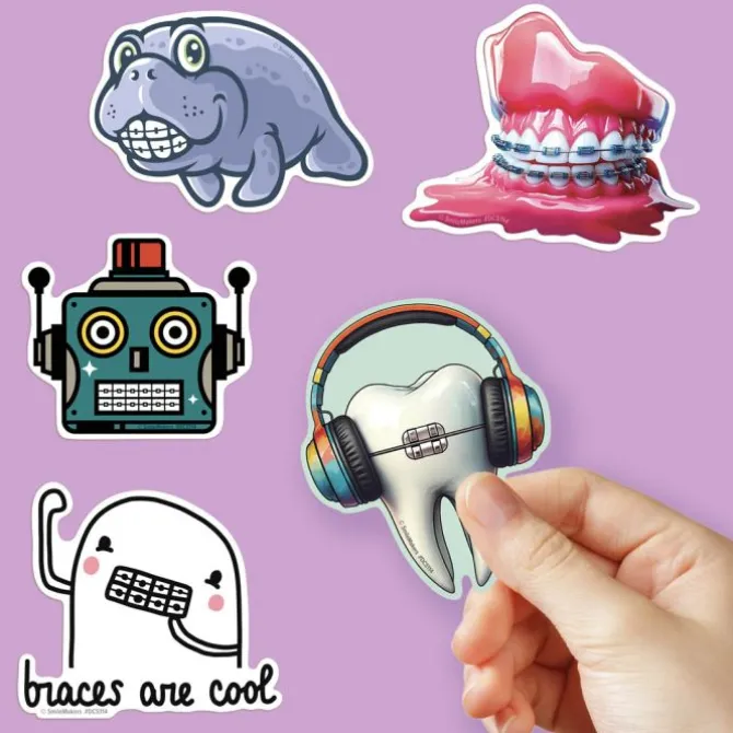 Ortho Patient Vinyl Decals