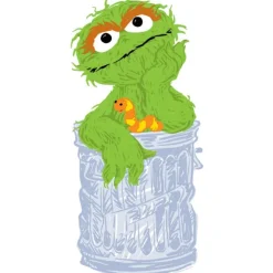 Oscar Sesame Street Wall Decal