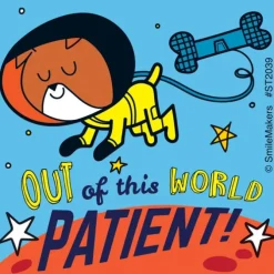 Outer Space Patient Stickers
