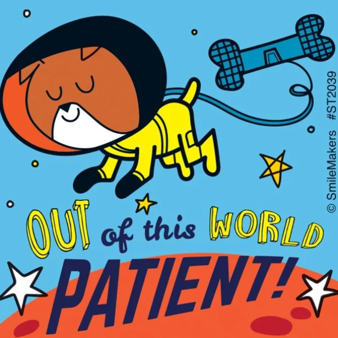 Outer Space Patient Stickers
