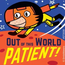 Outer Space Patient Stickers