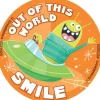 Out of This World Smile Stickers
