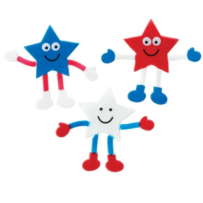 Patriotic Star Bendable Characters