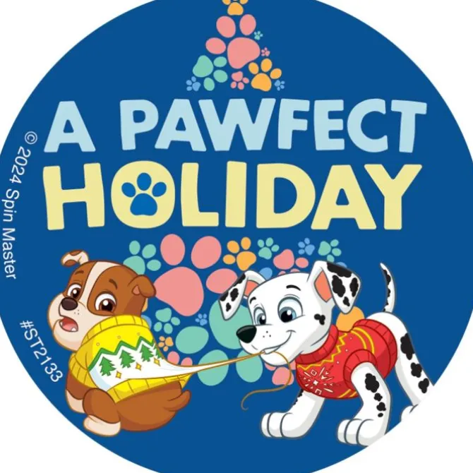 PAW Patrol Holiday Helpers Stickers