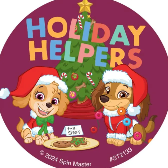 PAW Patrol Holiday Helpers Stickers