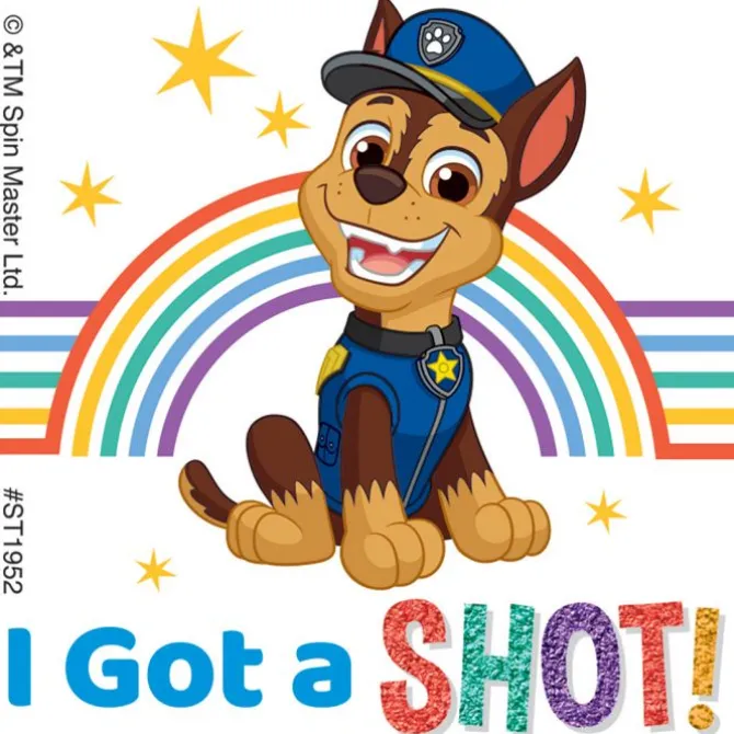 PAW Patrol I Got a Shot Stickers