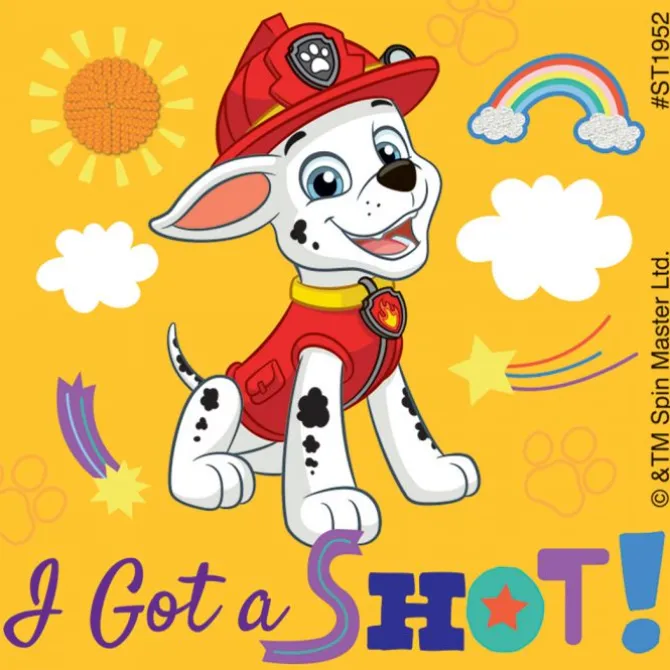 PAW Patrol I Got a Shot Stickers