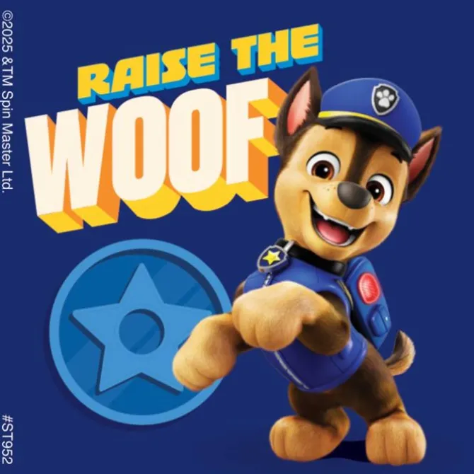 PAW Patrol On A Roll Stickers