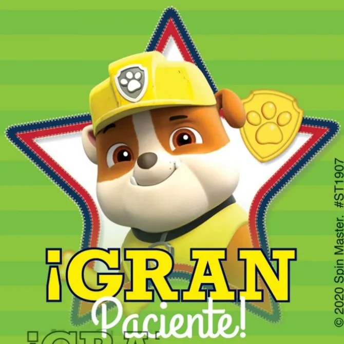PAW Patrol Spanish Patient Stickers