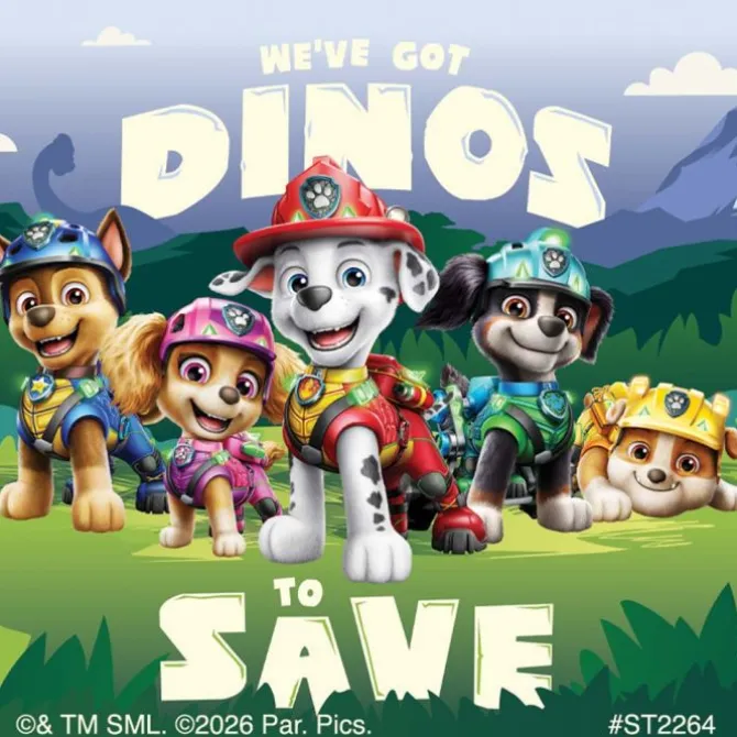 PAW Patrol: The Dino Movie Stickers