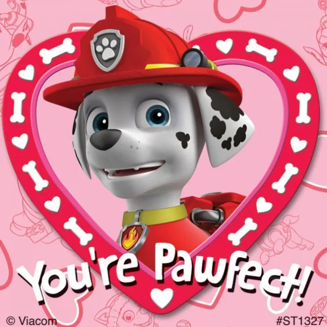 PAW Patrol Valentine Stickers