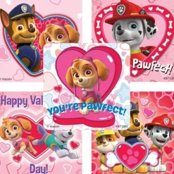 PAW Patrol Valentine Stickers