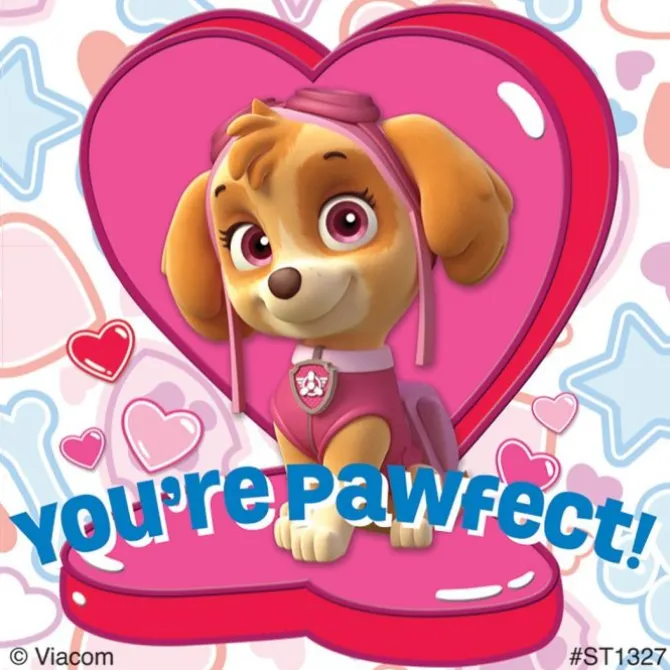 PAW Patrol Valentine Stickers
