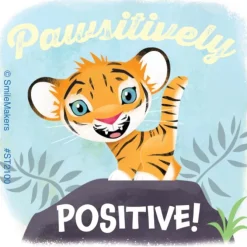 Pawsitively Positive Stickers