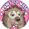 Paws to Wash Stickers