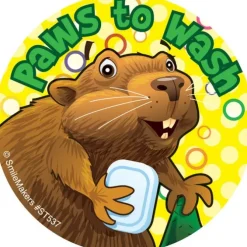 Paws to Wash Stickers