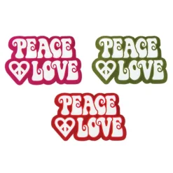 Peace and Love Bandages in Tin