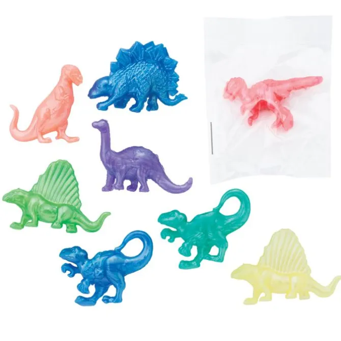 Pearlized Stretchy Dinosaurs