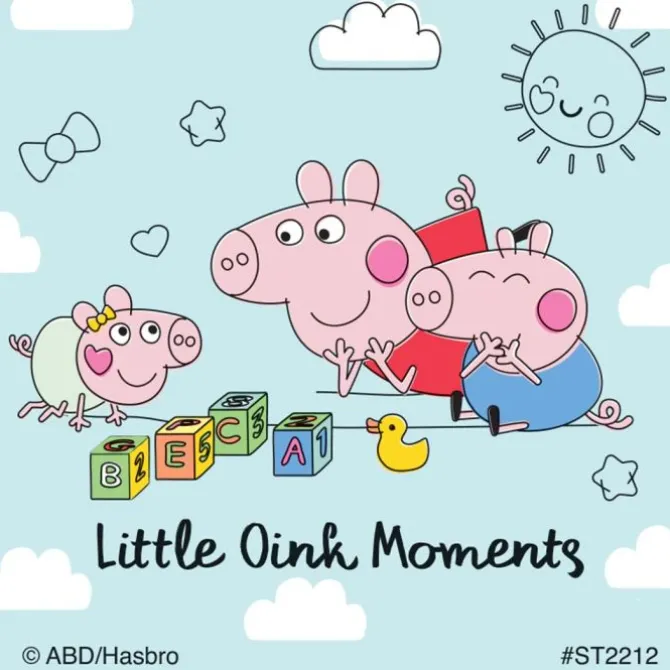 Peppa Pig Baby Evie Stickers