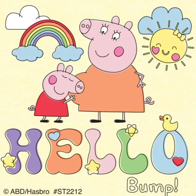 Peppa Pig Baby Evie Stickers