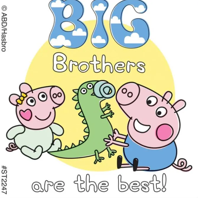 Peppa Pig Big Brother Stickers