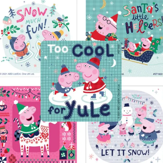 Peppa Pig Christmas Stickers