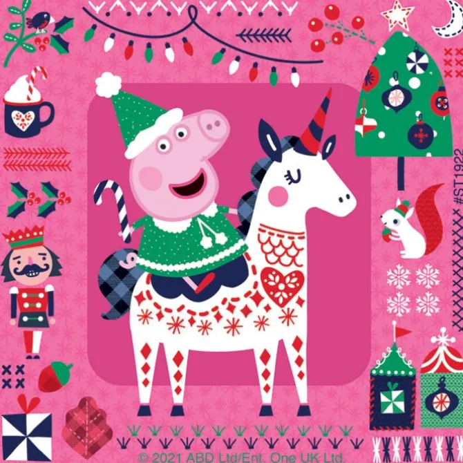 Peppa Pig Christmas Stickers