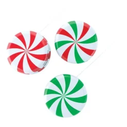 Peppermint Candy Yo Yos
