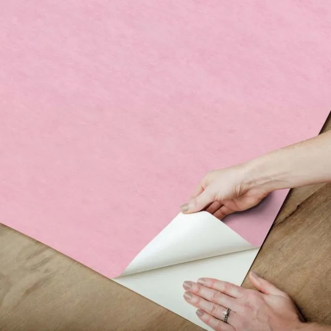 Pink Aura Ombre Peel & Stick Wallpaper Mural