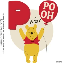 Playful Pooh Stickers