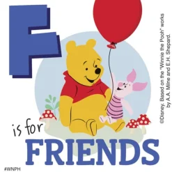 Playful Pooh Stickers