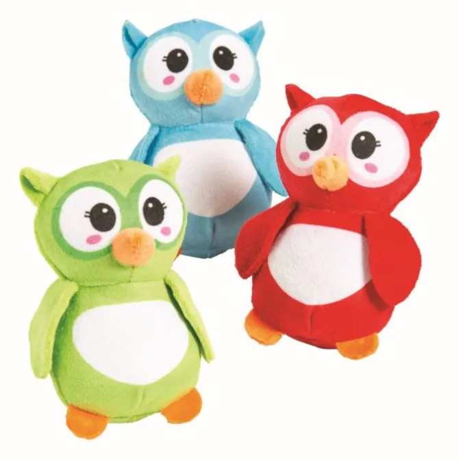 Plush Colorful Owls