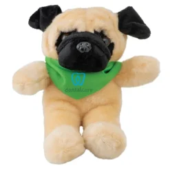 Plush 8" Pug with Custom Bandanas