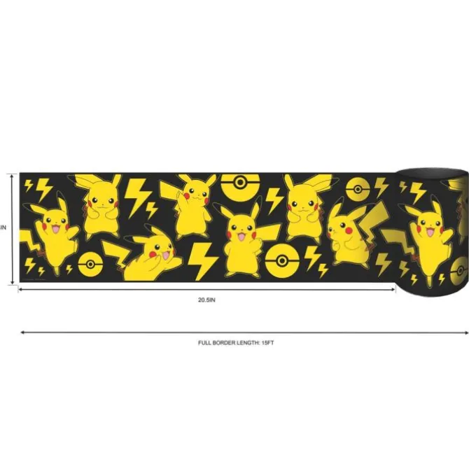 PokéMon Pikachu Peel & Stick Border