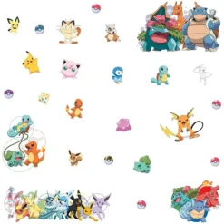 Pokémon Favorite Character Wall Decals